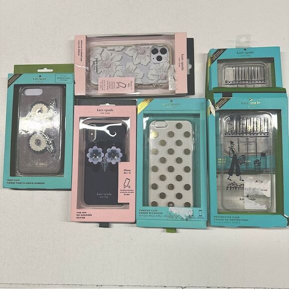 Variety Bundle of Kate Spade iPhone cases 8 plus 6s plus xs/x pro 11 xs max